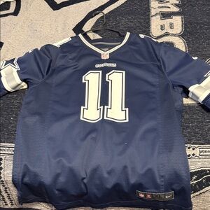 Blue Football Jersey with Number 11